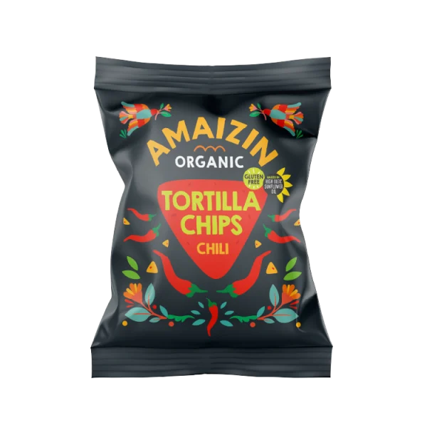 Amaizin Chilli Corn Chips 75G
