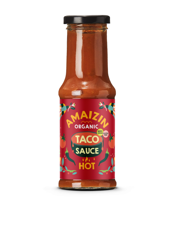 Amaizin Sauce Tacos Hot 220G