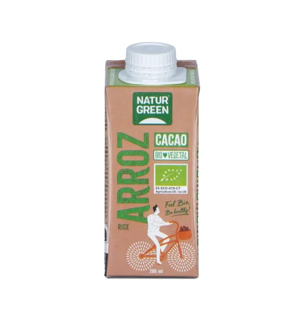 Naturgreen Boisson au Riz Cacao 200ml