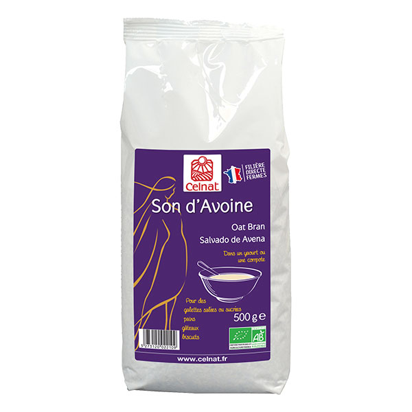 son d'avoine bio - 500 g - BIO VILLAGE