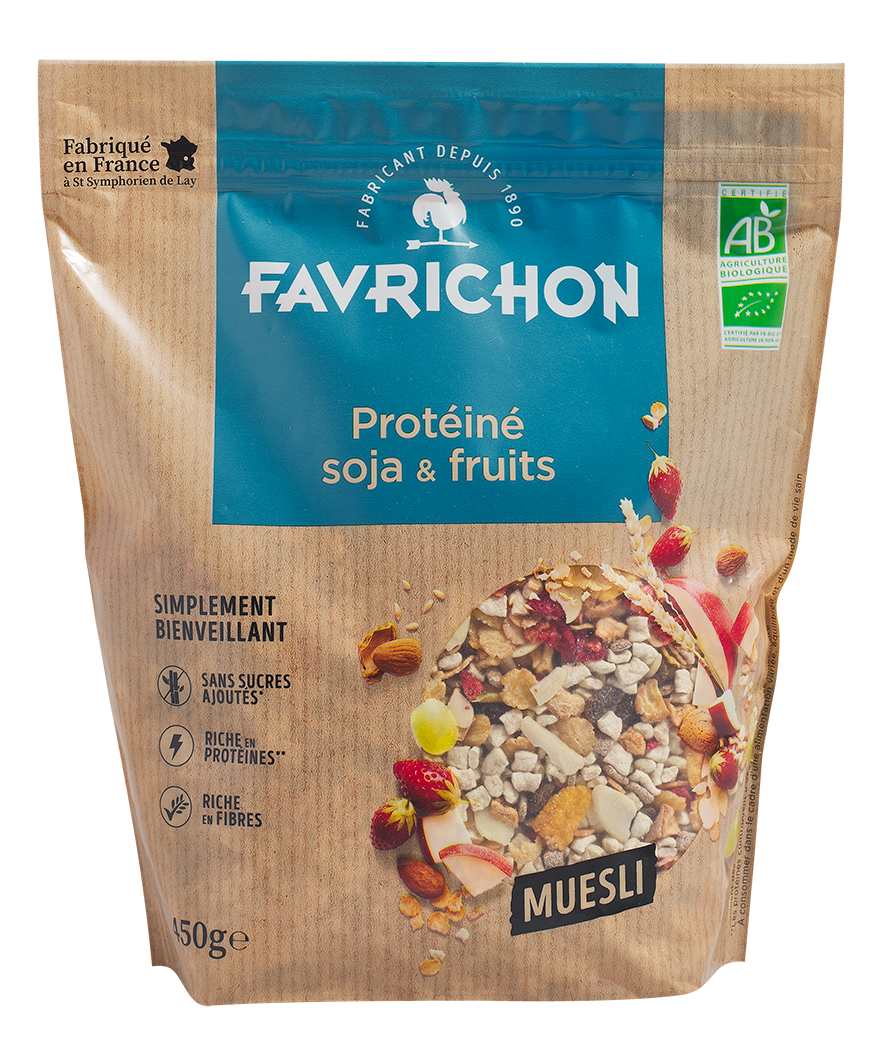 Favrichon Muesli Bien-Être: Protéiné 450G – Green Village Maroc