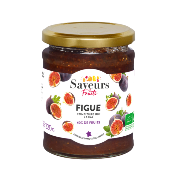Saveurs et Fruits Confiture Extra de Figue 320g