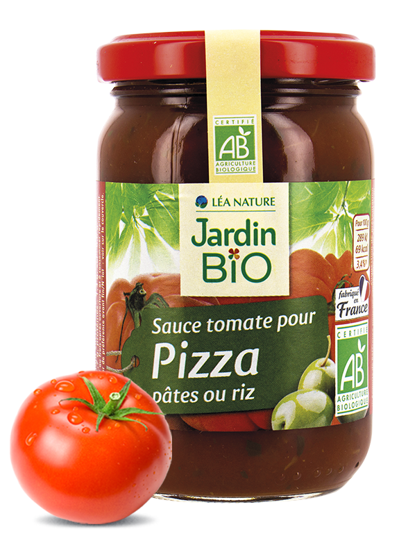 Jardin Bio Sauce Tomate pour Pâtes, Riz, Pizza 200g Green Village Maroc