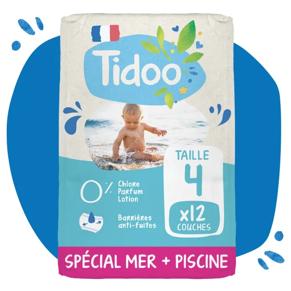 Tidoo Culotte de Bain 8-15Kg 12 Unités