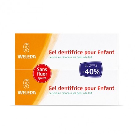 Weleda Duo Gel Dentifrice Enfant Green Village Maroc Weleda Duo Gel Dentifrice Enfant Green Village Maroc