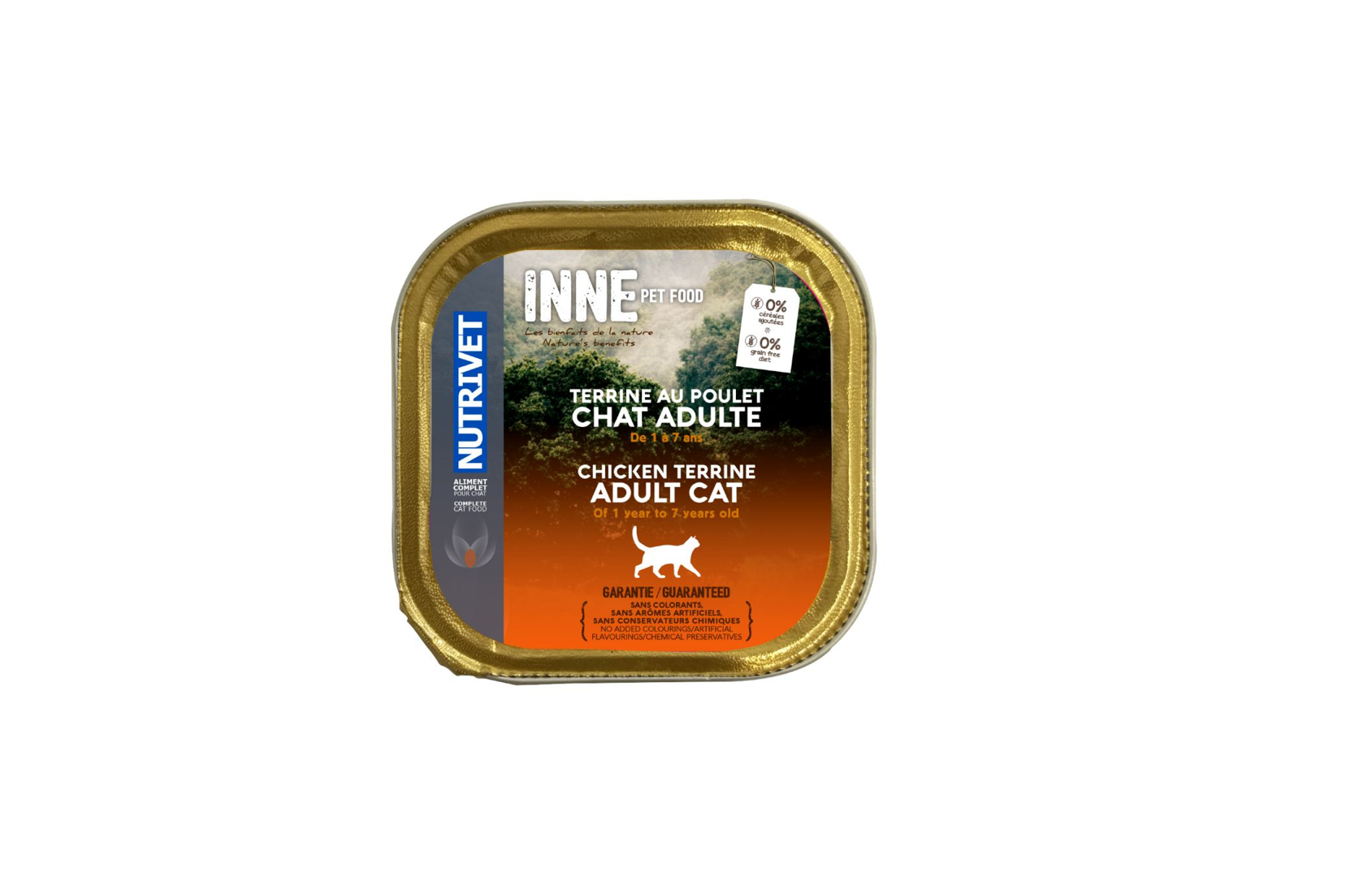 Nutrivet Inne Bio Terrine Chat Adulte Bq 100g Green Village Maroc Nutrivet Inne Bio Terrine Chat Adulte Bq 100g Green Village Maroc