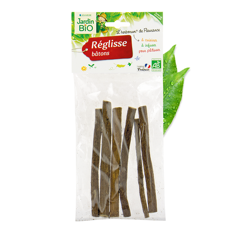 Jardin Bio Réglisse en Bâtons 50G – Green Village Maroc