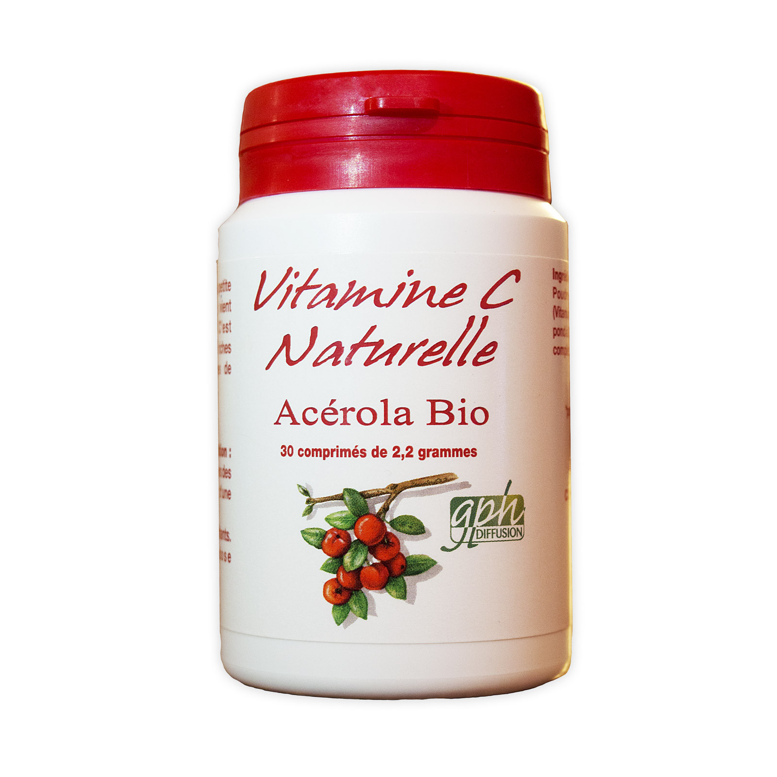 Gph Diffusion Acerola Bio 30 Comprimes Green Village Maroc
