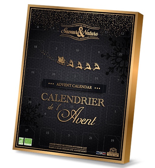 Saveurs et Nature Calendrier de l'Avent Adulte 190G – Green