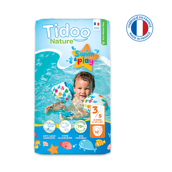 Tidoo Nature Couche De Bain 4 9kg 12 Unites Green Village Maroc