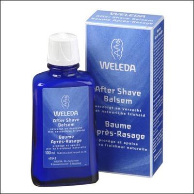 weleda lotion après rasage