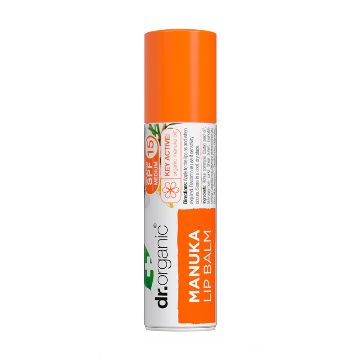 Dr Organic Baume à Lèvres au Miel de Manuka 5,7Ml