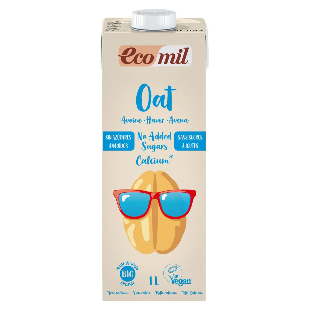 LAIT D'AMANDE NATURE SANS SUCRE 1L, ECOMIL