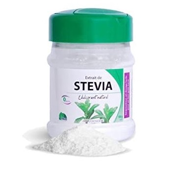 Mgd Extrait de Stévia Light en Poudre 100G – Green Village Maroc