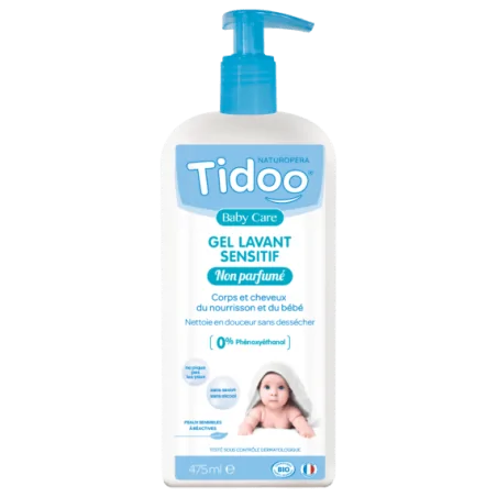 Tidoo Gel Lavant Sensitif non Parfumé 495Ml