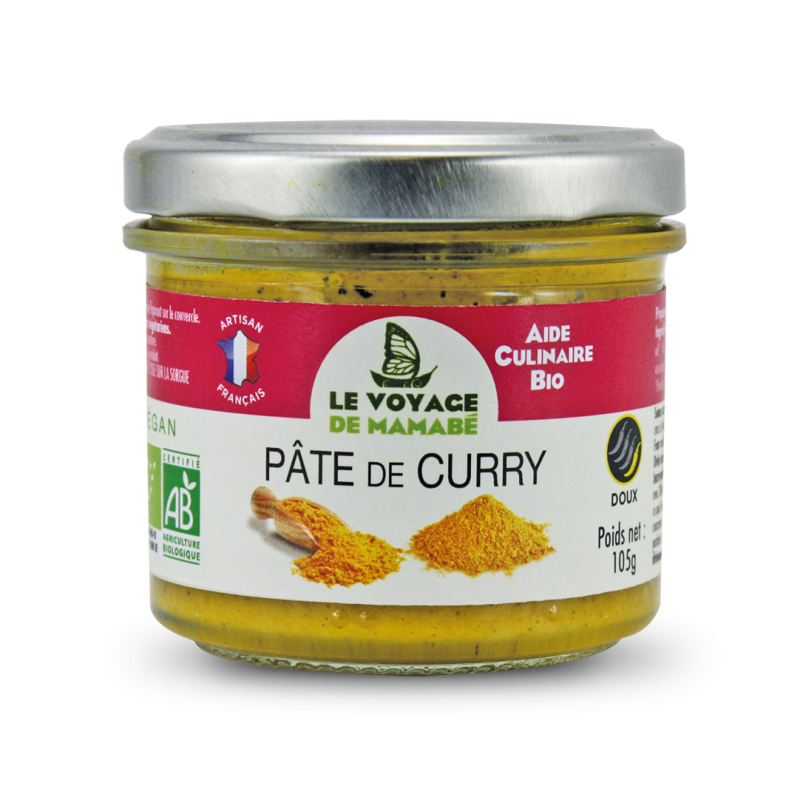 Le Voyage de Mamabé Pâte pour Curry 105G – Green Village Maroc