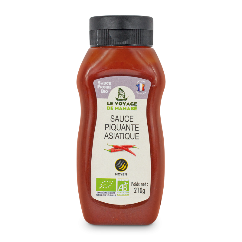 Le Voyage de Mamabé Sauce Piquante Asiatique 210G – Green Village Maroc