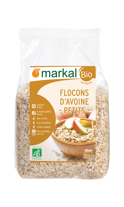 Flocons d'avoine bio - 500g - BIO VILLAGE