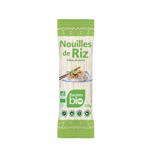 Racines Bio Nouilles de Riz  220G