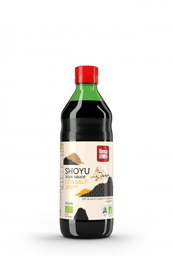 Lima Shoyu 28% Pauvre en Sel 500Ml