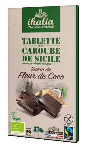 Saveurs et Nature Chocolat Noir 100 % Cacao sans Sucre 100G – Green Village  Maroc