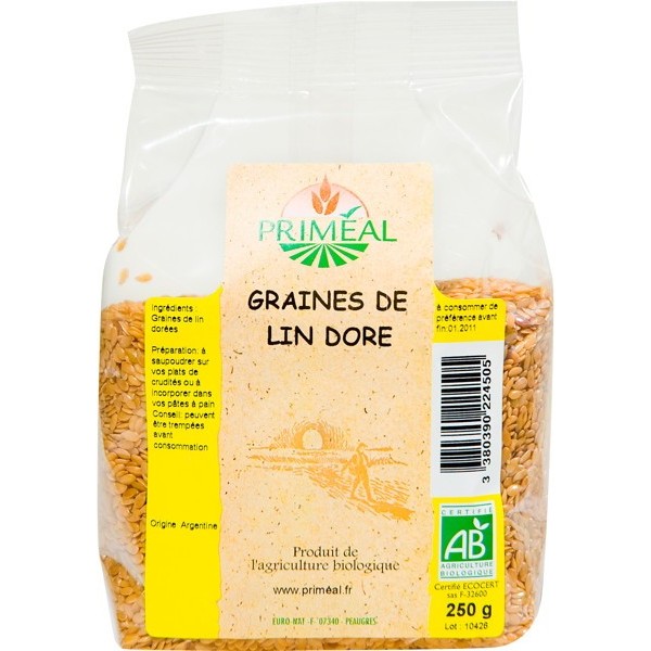 Markal Graines de Lin Doré 500G – Green Village Maroc