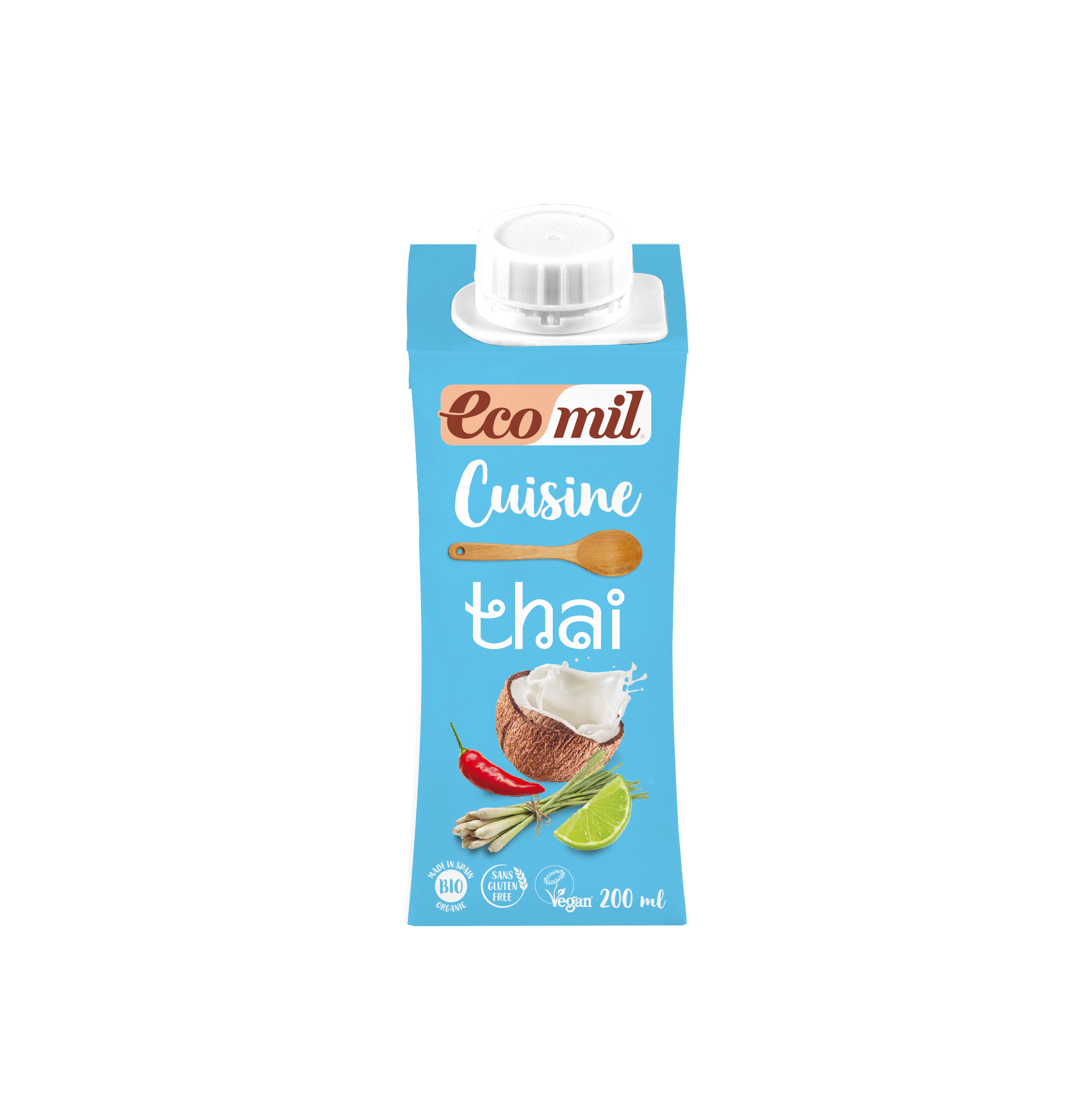 Ecomil Crème Cuisine Coco 200Ml – Green Village Maroc