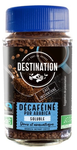 Café Décaféiné Pur Arabica Bio Equitable - Destination