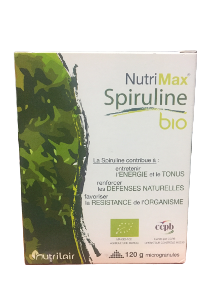 Nutrimax Charbon Végétal Activé 60 Gélules – Green Village Maroc
