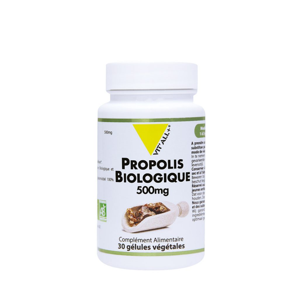 Vital Plus Propolis Biologique 30 Gélules – Green Village Maroc