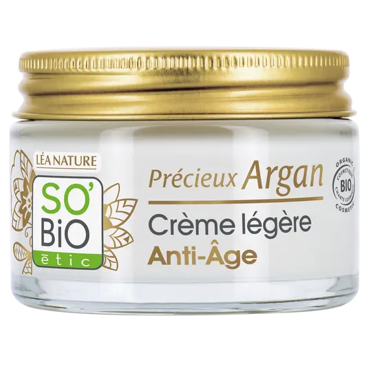 So Bio Crème Légère Anti-âge Jour Argan 50Ml – Image 3