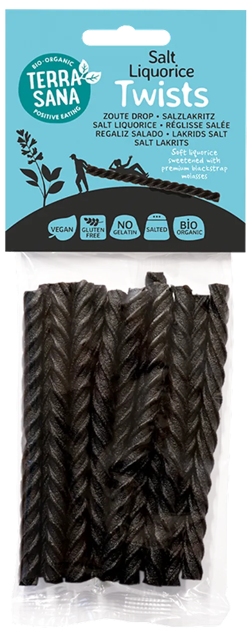 Terrasana Twists - Réglisse Salée 100G