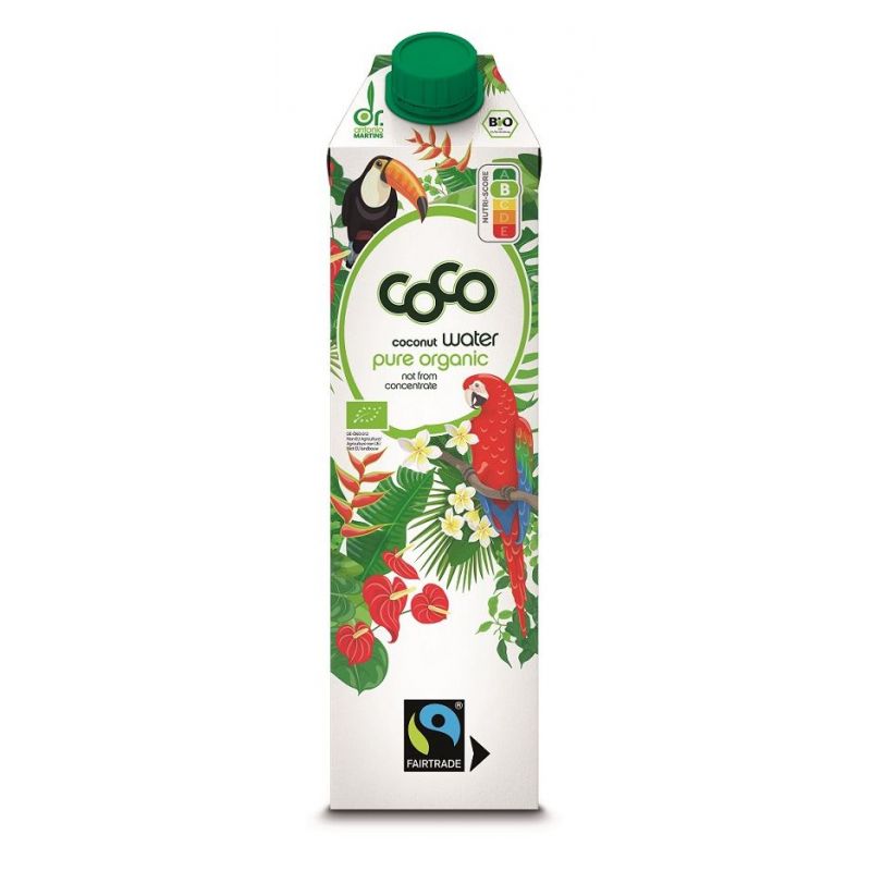 Vaïvaï Eau de coco 100% naturelle, à boire trés frais. Moins sucré