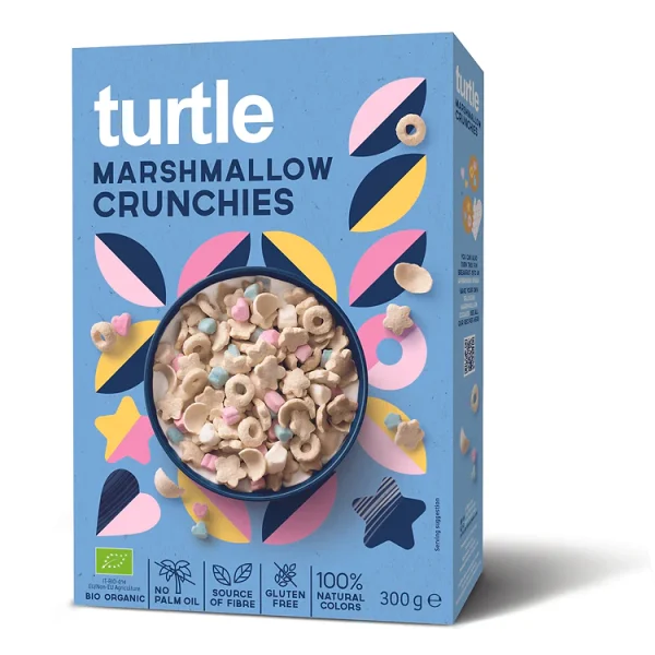 Turtle Marshmallow Crunchies sans Gluten 300G