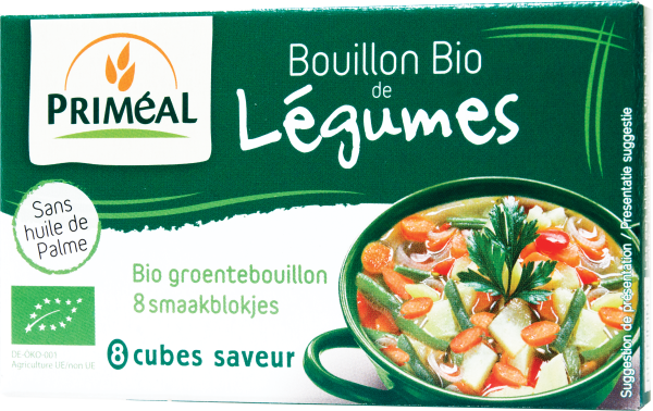Primeal Bouillon de Légumes (En Cube) X8