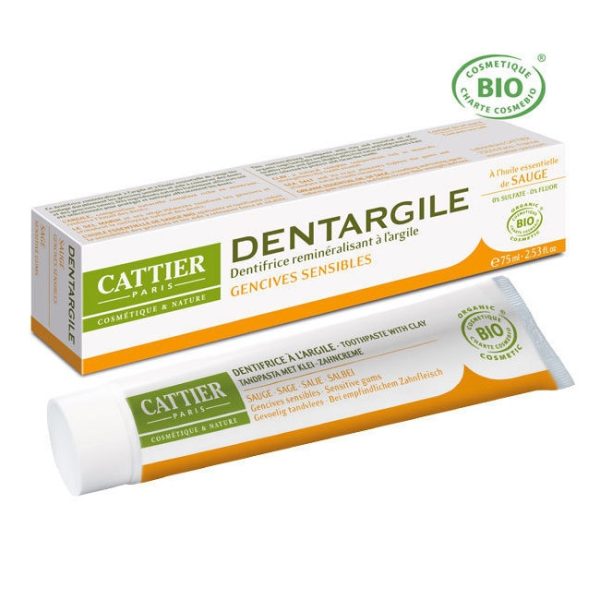 Cattier Dentargile Sauge Dentifrice 75Ml