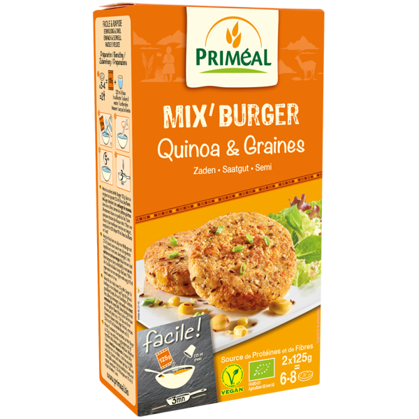 Primeal Mix Galettes Quinoa Lupin 2X125G