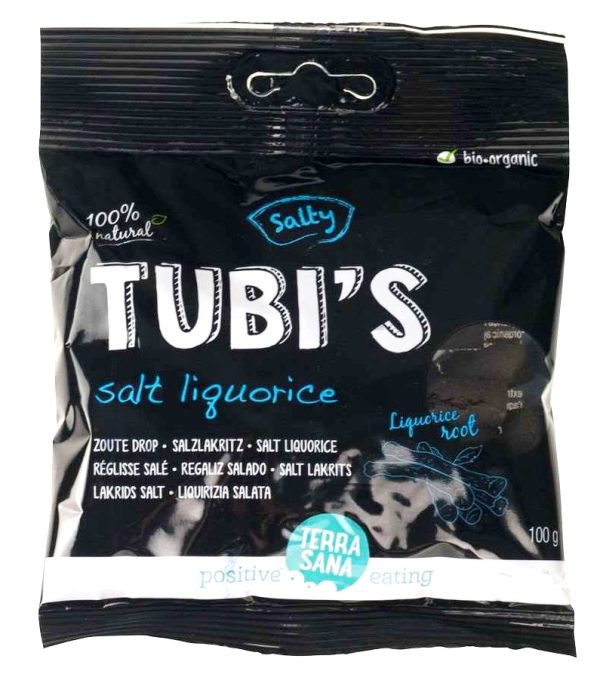 Terrasana Tubi'S Sachet de Réglisses Salées 100G