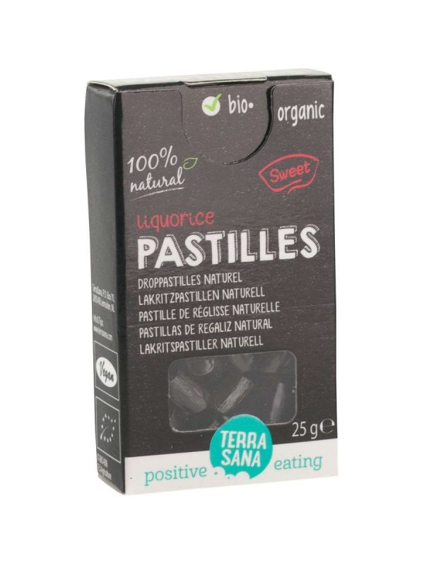 Terrasana Pastilles de Réglisse Douce 25G