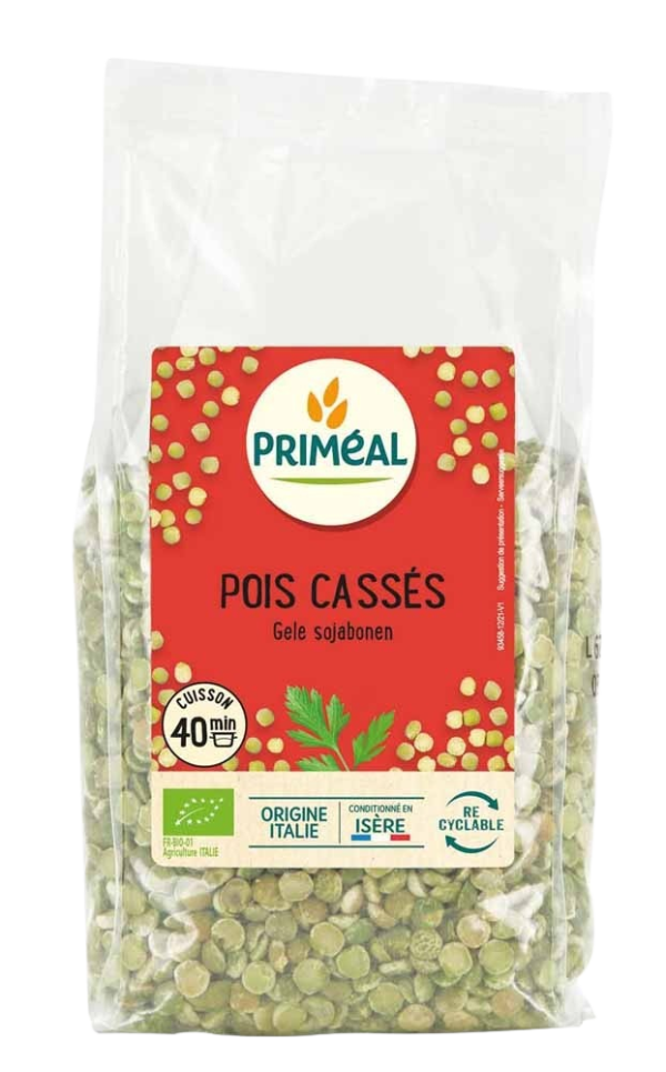 Primeal Pois Cassés 500G