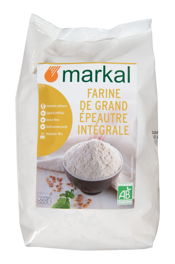Markal Farine de Grand Épeautre Intégrale 500G