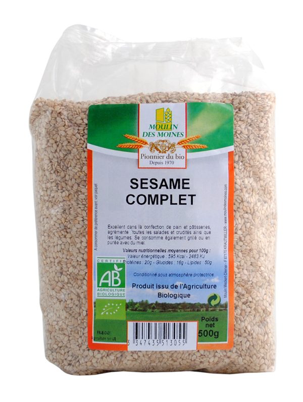 Moulin des Moines Sésame Complet 500G