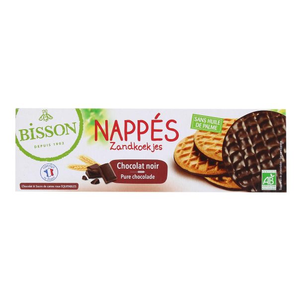 Bisson Nappés Chocolat Noir 120G