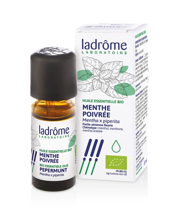 Ladrome Huile Essentielle Menthe Poivrée 10Ml