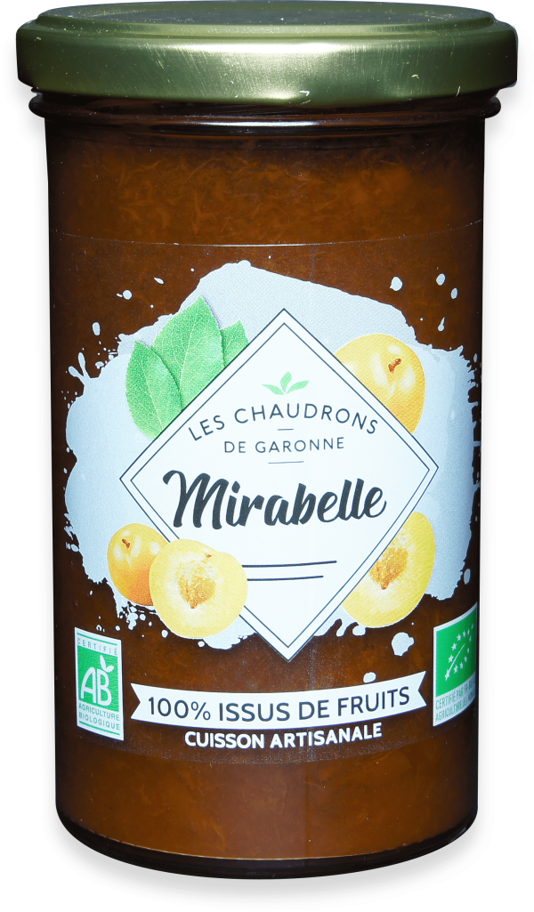 Les Chaudrons de Garonne Préparation 100% Fruits Mirabelle 275G