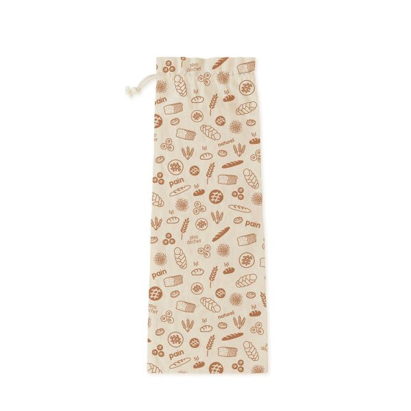 Pebbly Sac de Pain en Coton 65*20Cm