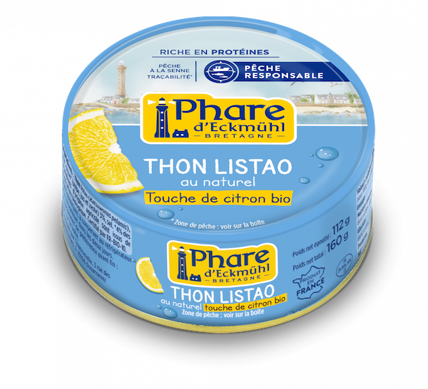 Phare d'Eckmuhl Thon Listao Naturel 160G