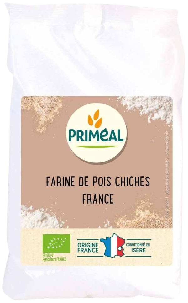 Primeal Farine de Pois Chiches 500G