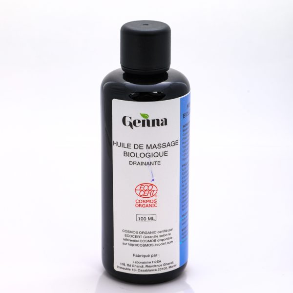 Genna Huile de Massage Circulation (Drainante) 100Ml