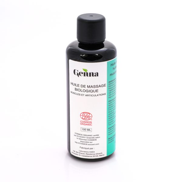 Genna Huile de Massage Muscles et Articulations 100Ml